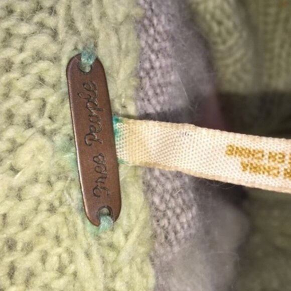 FREE PEOPLE 3/4 sleeve angora layered look soft cardigan sweater! WS - Picture 7 of 7